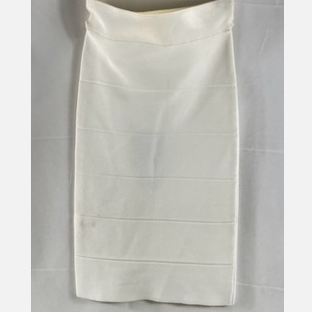 BCBGMaxAzria White Pencil Skirt